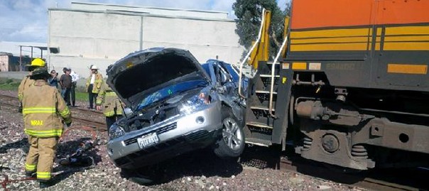 Train collides with SUV in Richmond; driver survives with minor injuries